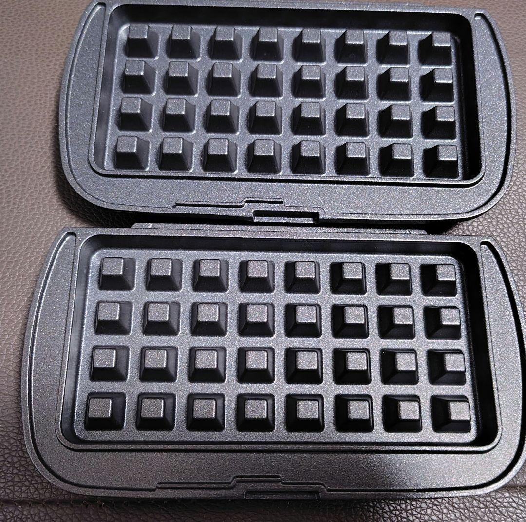 TOFFY トフィー　ハーフホットサンドメーカー プレート交換式　ワッフル