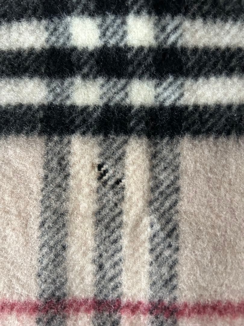 Burberry チェック柄ブランケット 140x200