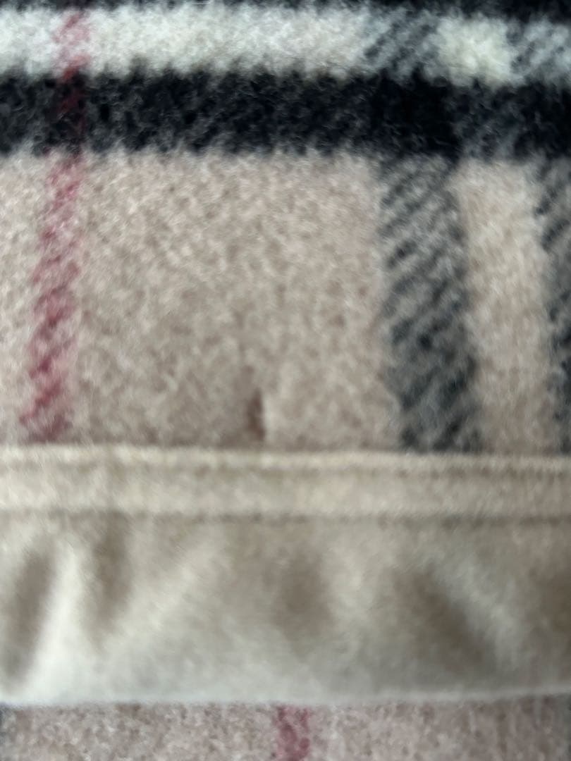 Burberry チェック柄ブランケット 140x200