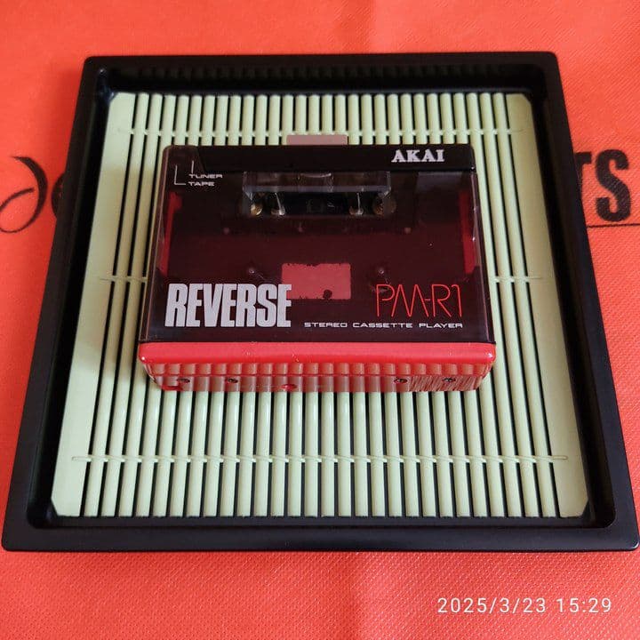 【激レア】AKAI コンパクトカセットプレイヤー PM-R1昭和レトロ