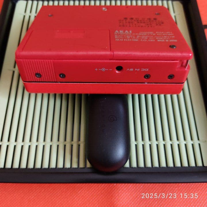【激レア】AKAI コンパクトカセットプレイヤー PM-R1昭和レトロ