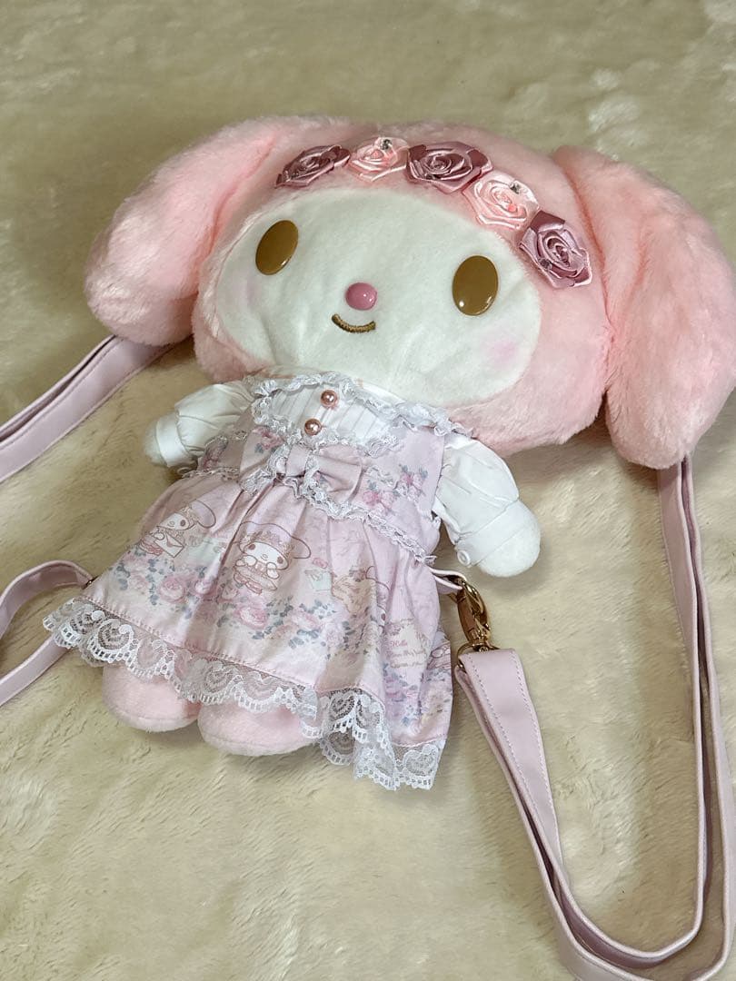 極美品✨️マイメロディ LIZ LISA コラボ ぬいぐるみショルダーバッグ 希少