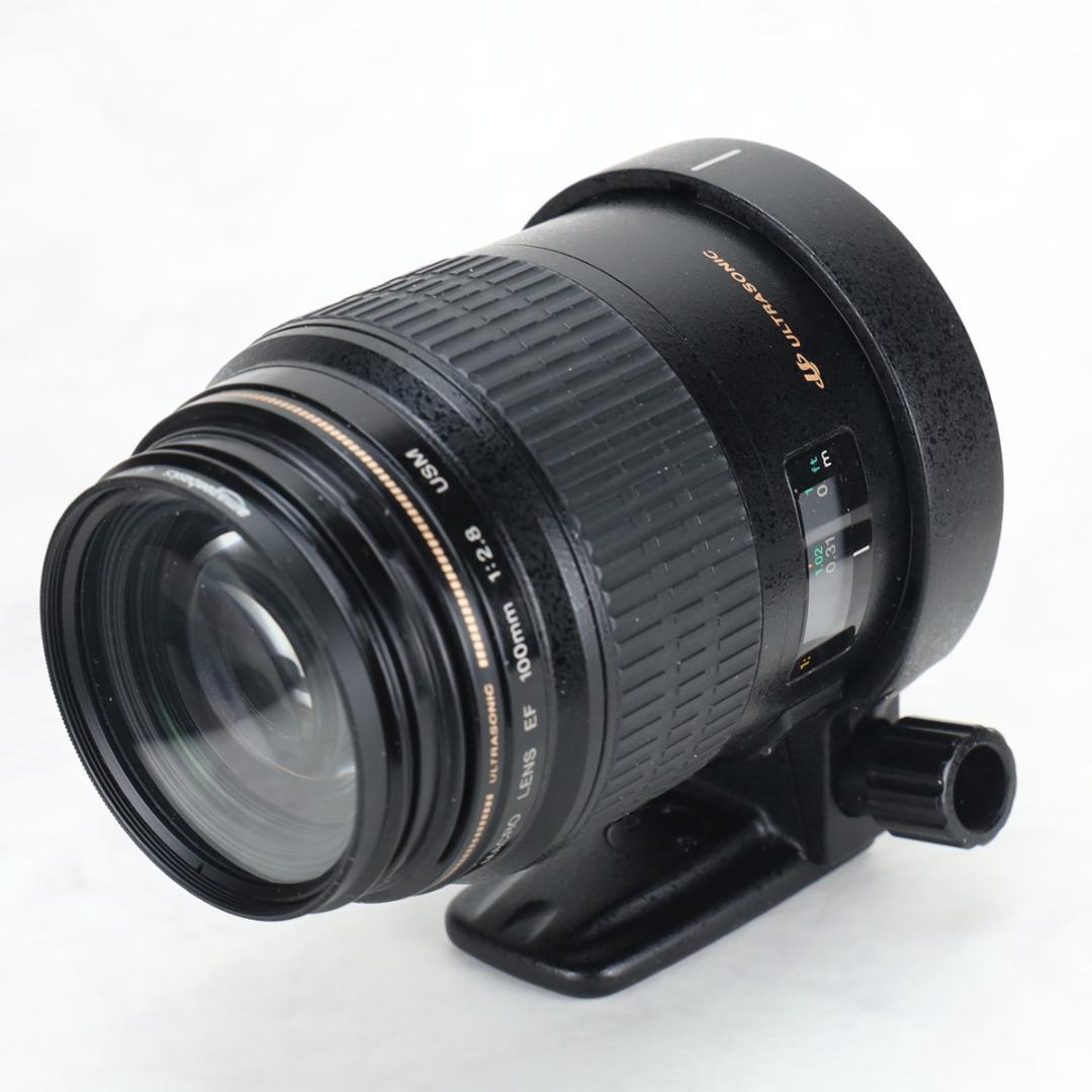 EF100mm F2.8 マクロ USM フード ケース UVフィルター 三脚座