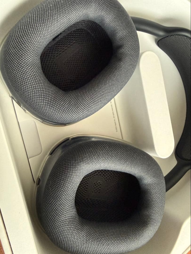 美品AirPods Max 第二世代 ミッドナイト 箱あり 保証あり ケース付