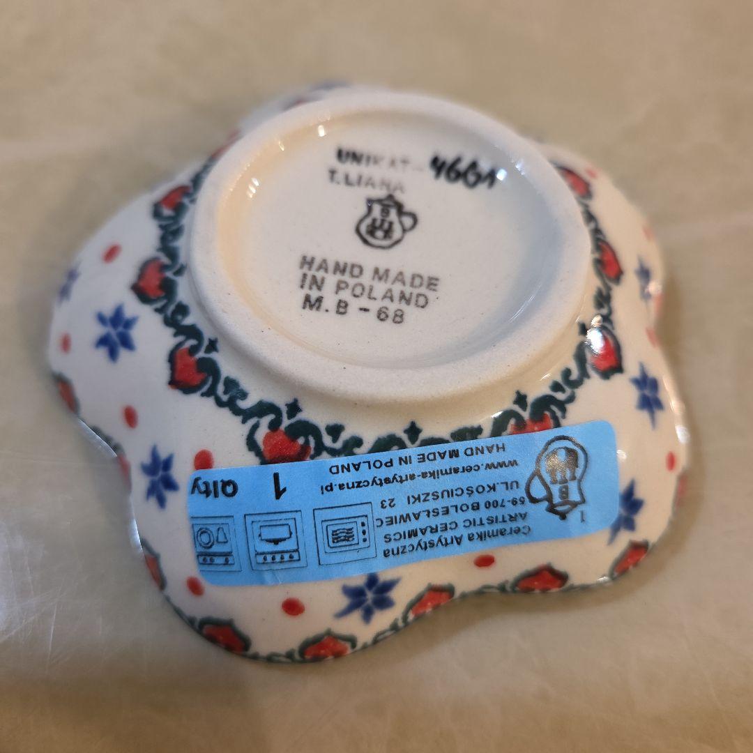 ポーリッシュポタリー　雪だるまデザイン 食器セット