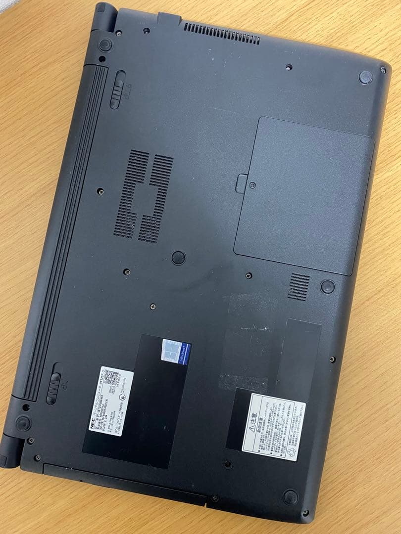 NECノートパソコン/i5-7200U/SSD128GB/メモリ8GB/無線