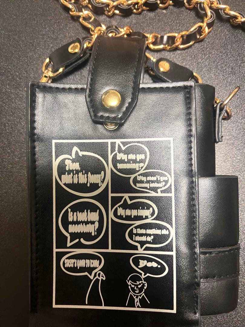 【数回使用】UVERworld TAKUYA∞ HOIコラボ チェーン ポーチ