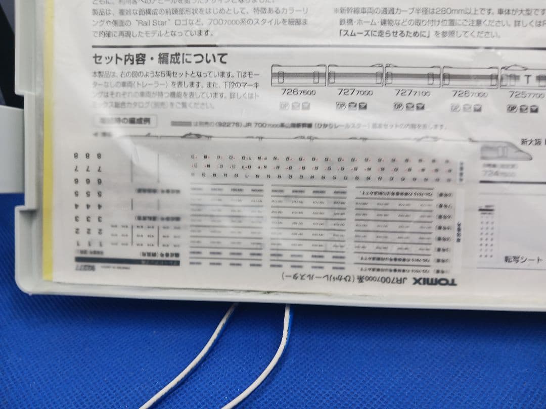 TOMIX 92276 92277 700系 ひかりレールスター 基本増結8両