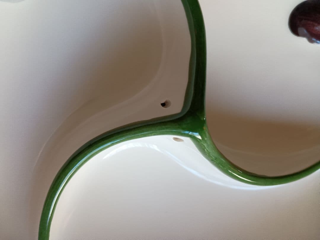 パンジーページ　新品・未使用イタリア製オレンジ柄サラダボウル２枚セットほか