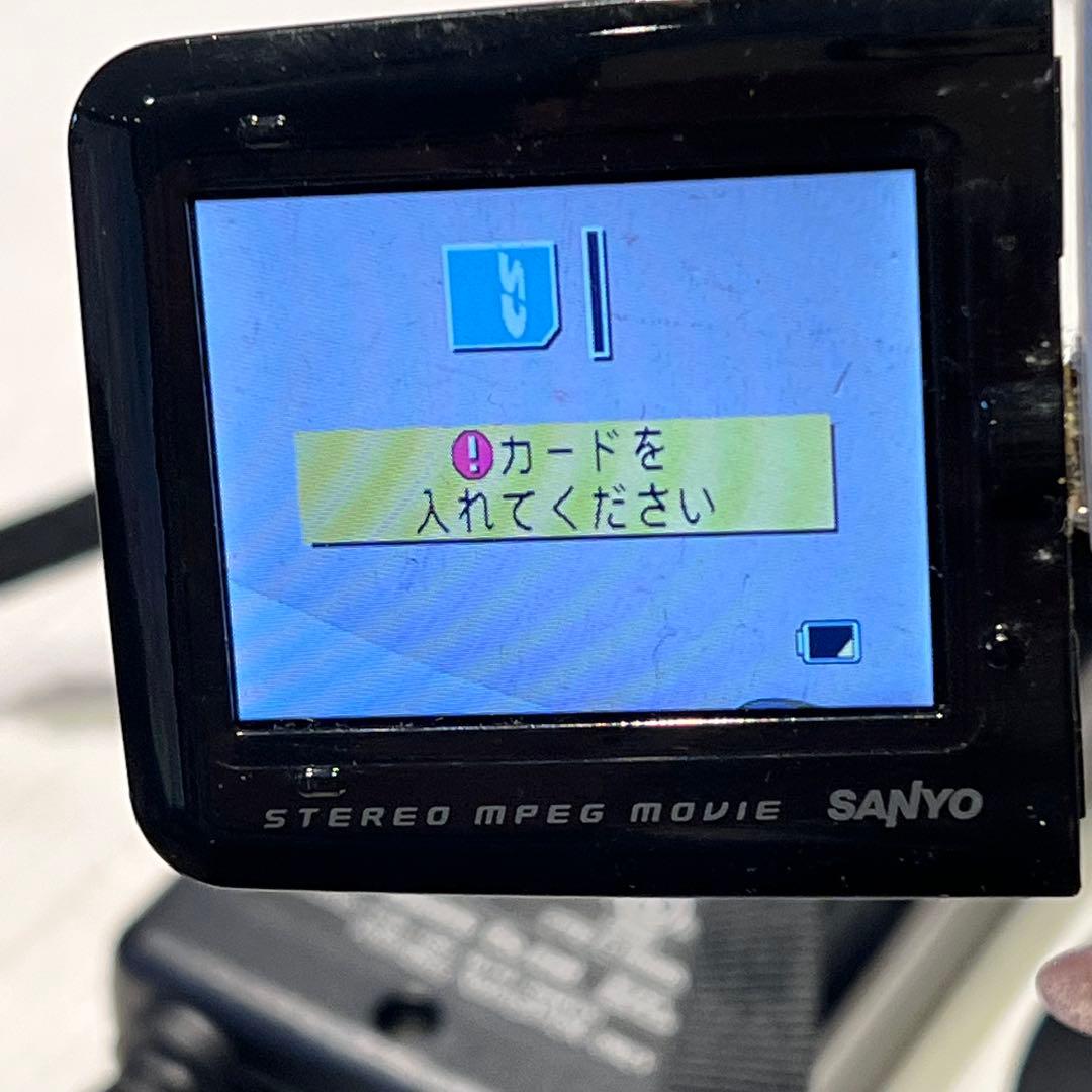 稼働品　希少　SANYO　デジタルカメラ　Xacti　DMX-C5