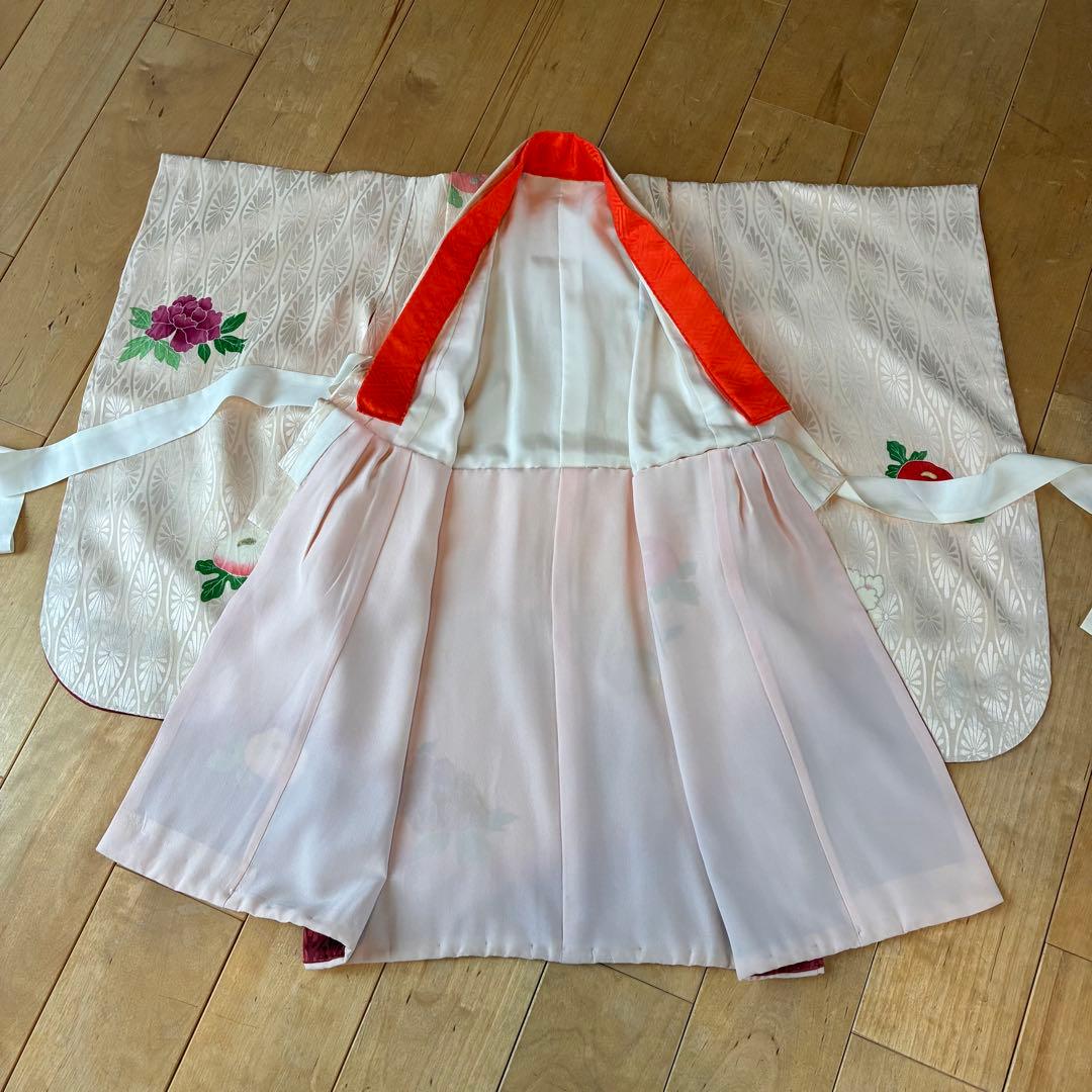 3歳用お着物　正絹