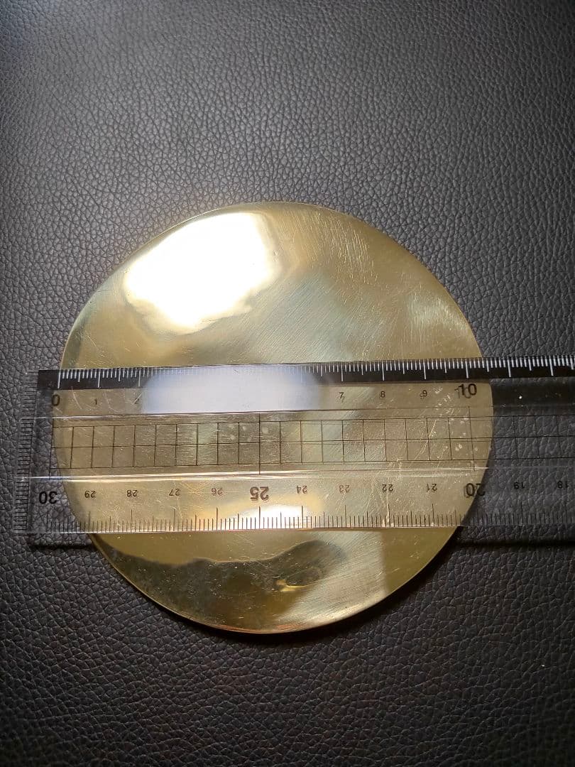 真鍮 ハンドメイド プレート