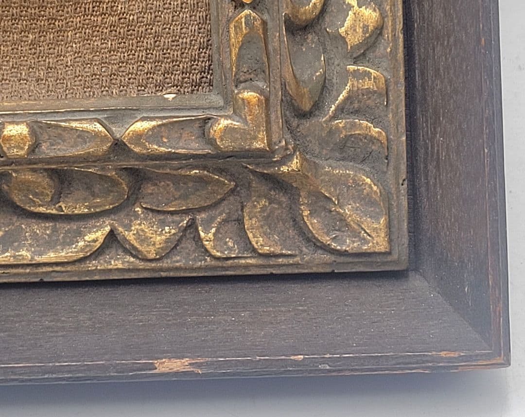 徳力富吉郞　本の挿し絵？　肉筆画　額入り　書画、骨董品、美術品