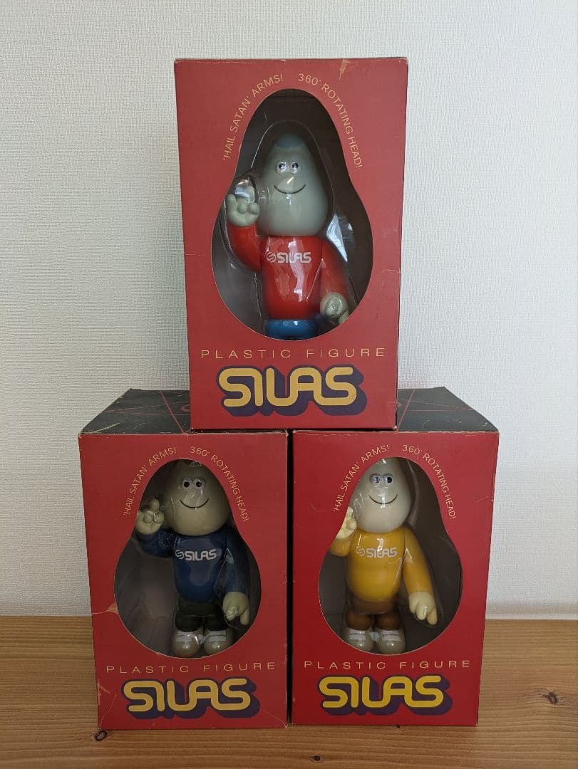 James Jarvis　SILAS Martin フィギュア3体セット