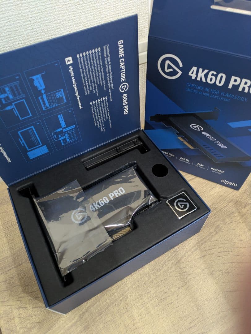 Elgato キャプチャーボード 4K60 Pro