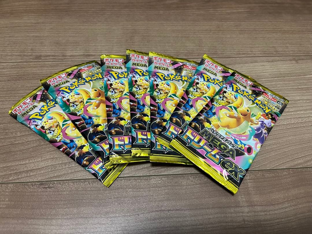 ポケモンカードゲーム MEGAドリームex シュリンク付き 7box +7枚