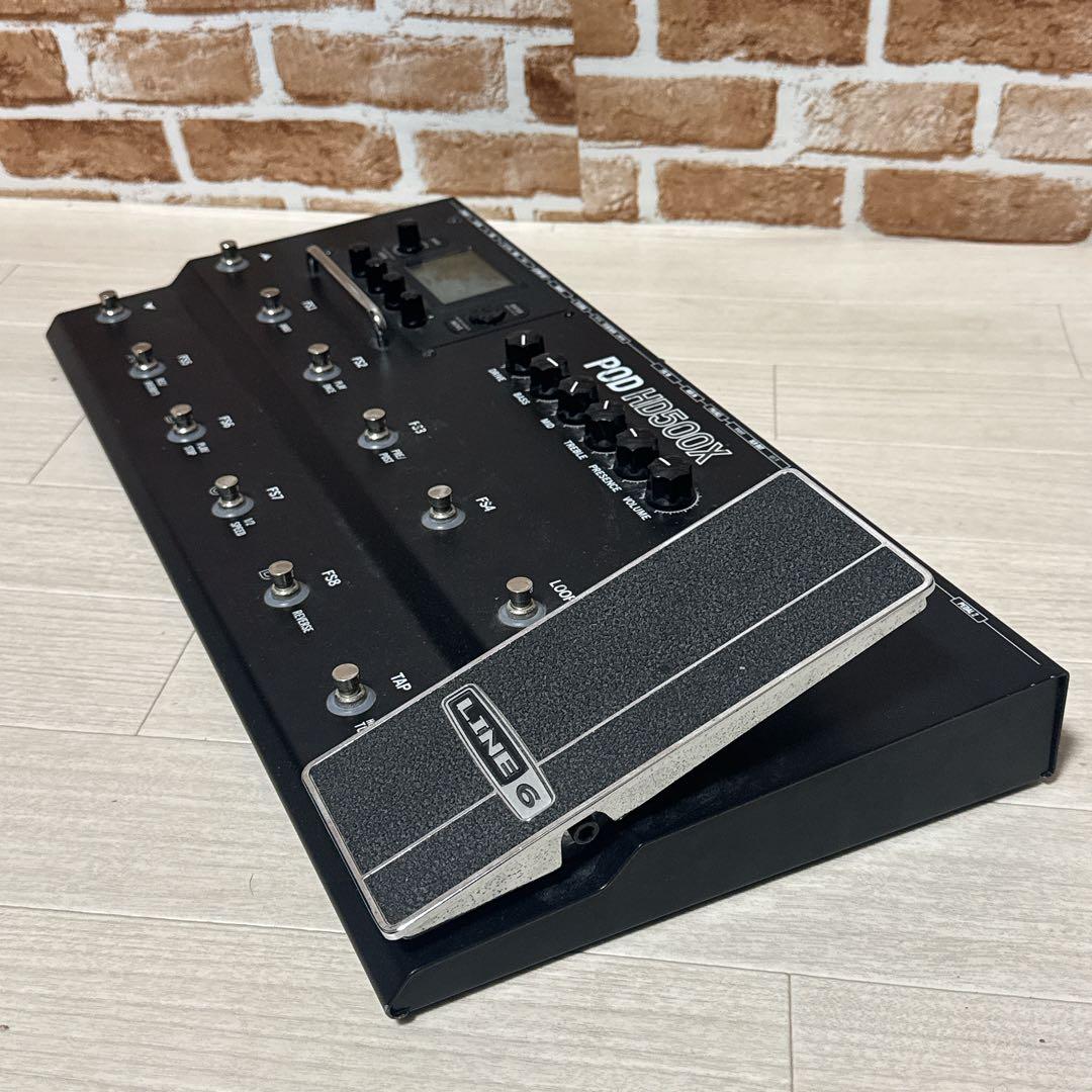 LINE6 POD HD500X ギターマルチエフェクター　シミュレータ