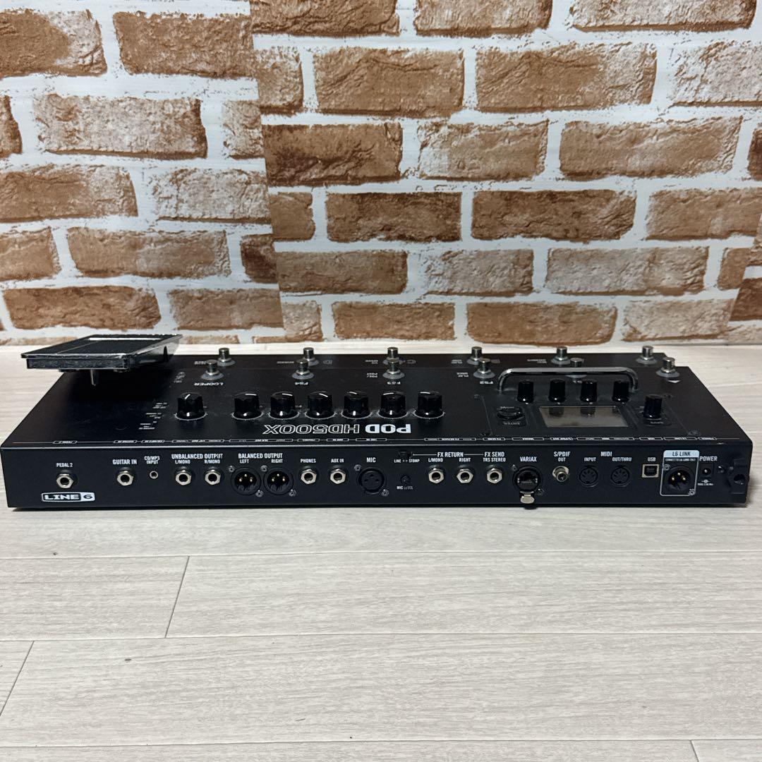 LINE6 POD HD500X ギターマルチエフェクター　シミュレータ