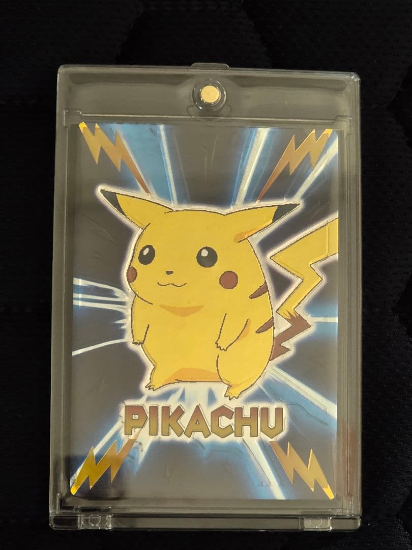 激レア 明治 ゲットカードスーパーコレクション ピカチュウ メタリック