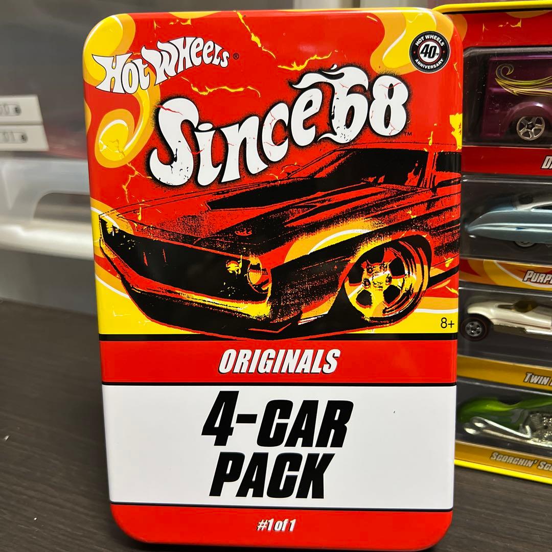 ミニカー Hot Wheels Since '68 4-Car Pack