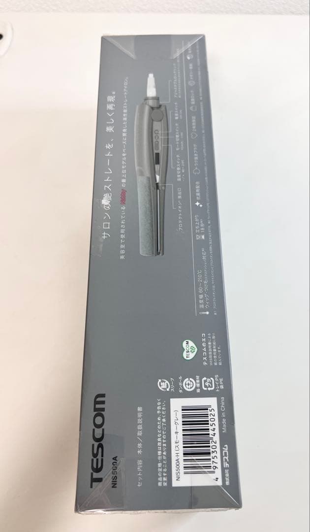 Nobby by TESCOM ストレートアイロン NIS500A-H