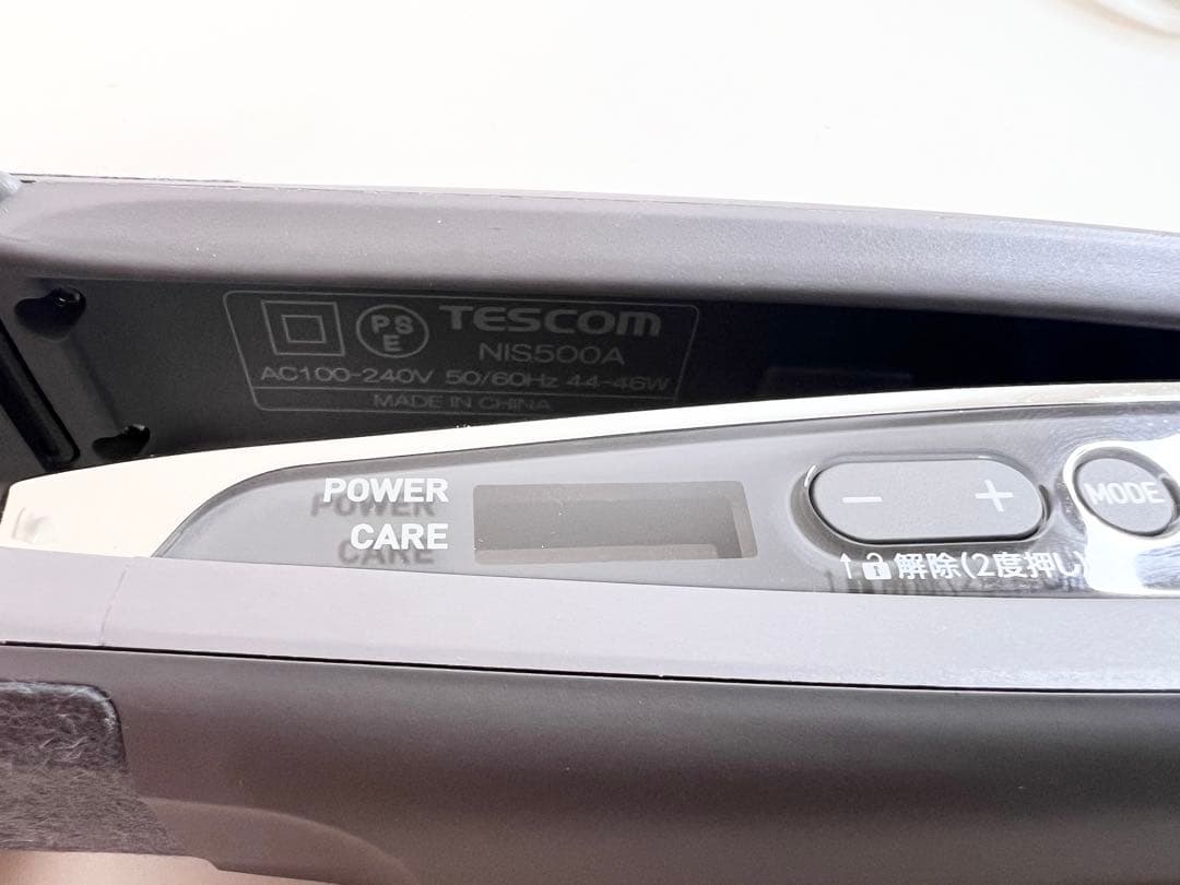 Nobby by TESCOM ストレートアイロン NIS500A-H