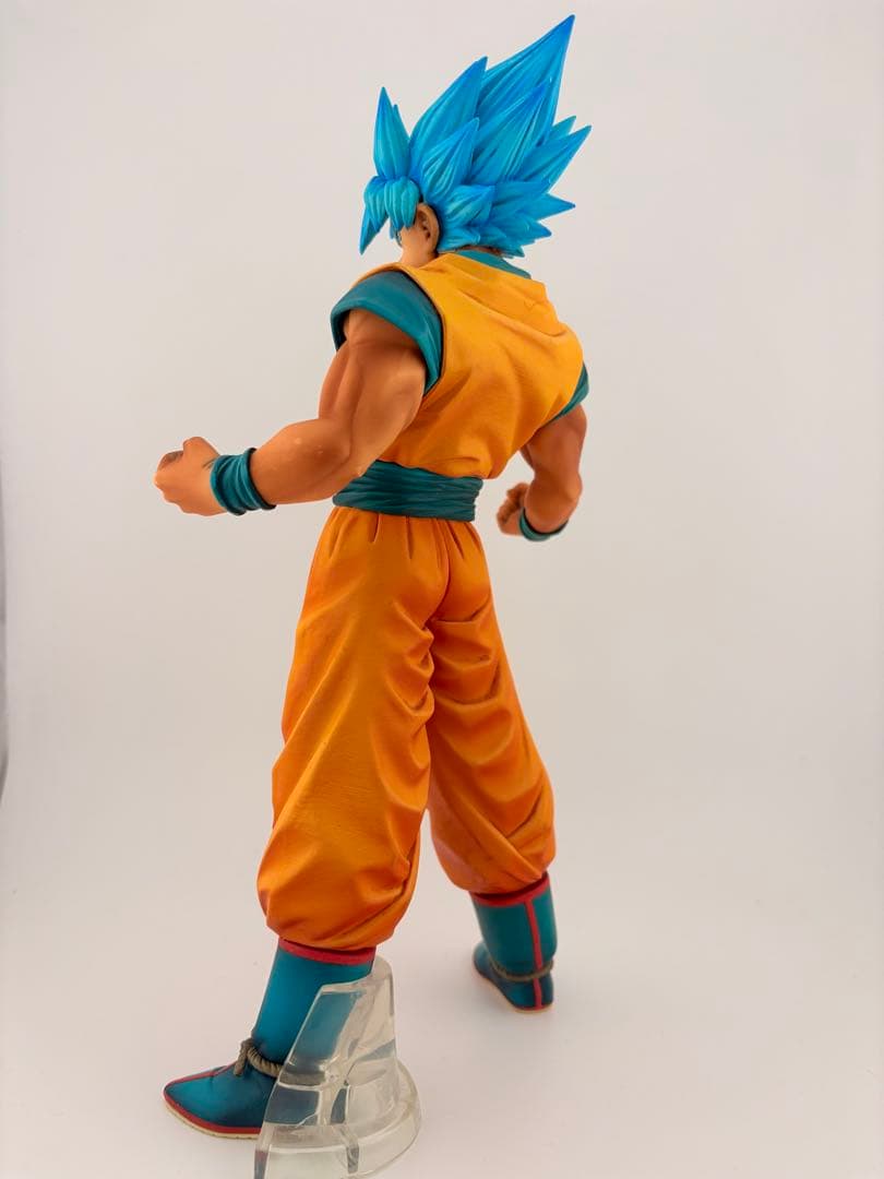 き*ね様 ドラゴンボール フィギュア 超サイヤ人ブルー 孫悟空 MSP リペイン