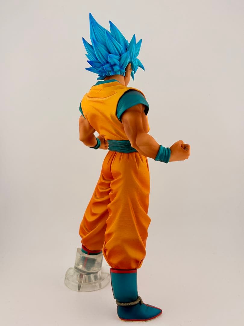 き*ね様 ドラゴンボール フィギュア 超サイヤ人ブルー 孫悟空 MSP リペイン