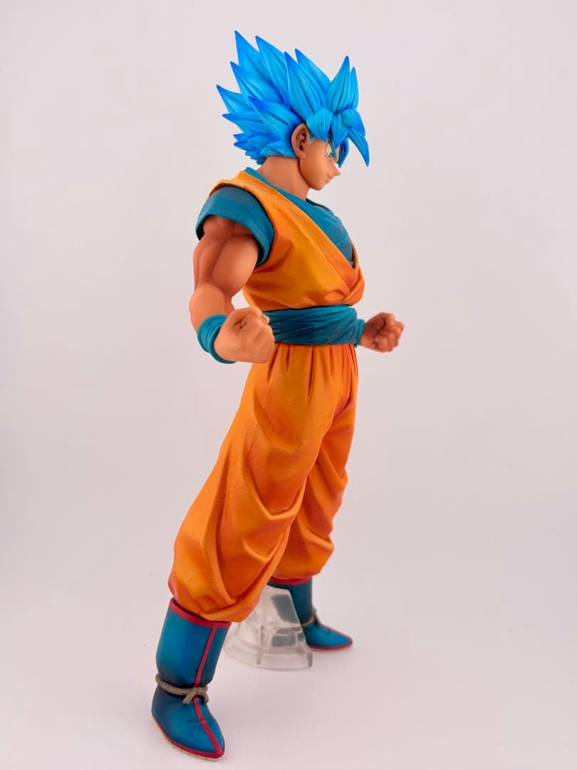 き*ね様 ドラゴンボール フィギュア 超サイヤ人ブルー 孫悟空 MSP リペイン