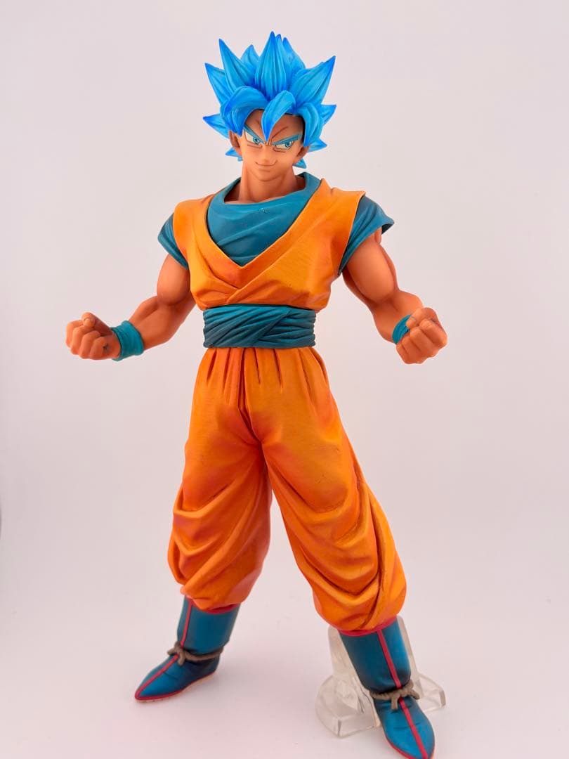き*ね様 ドラゴンボール フィギュア 超サイヤ人ブルー 孫悟空 MSP リペイン