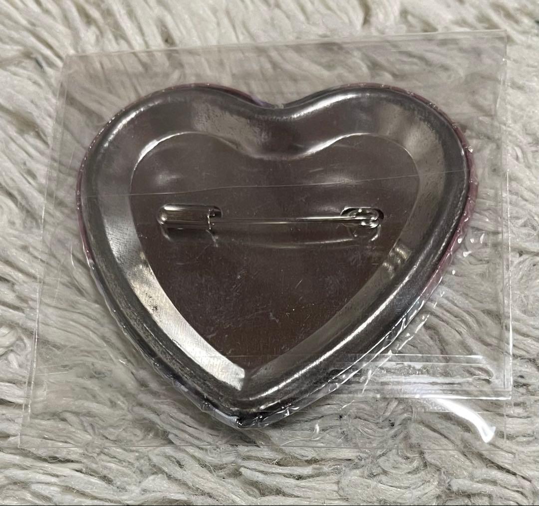 DIABOLIK LOVERS 無神コウ ハート型缶バッジ