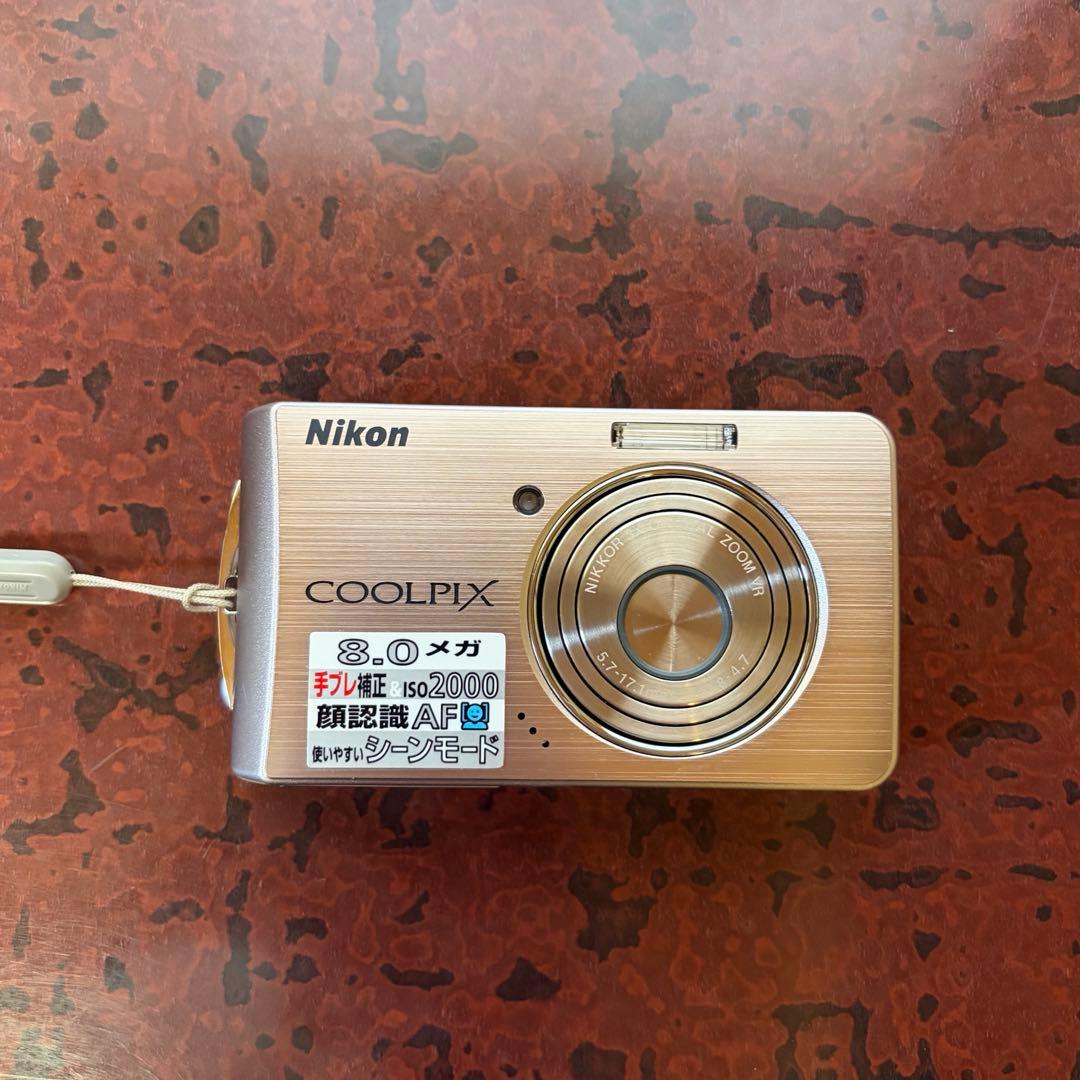 Nikon COOLPIX S520 ピンクゴールド デジカメ デジタルカメラ