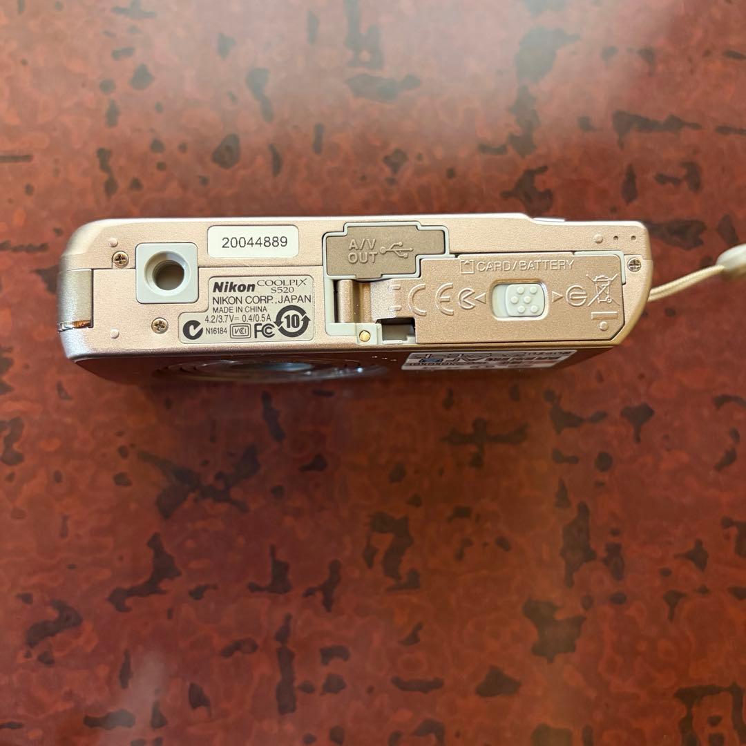 Nikon COOLPIX S520 ピンクゴールド デジカメ デジタルカメラ
