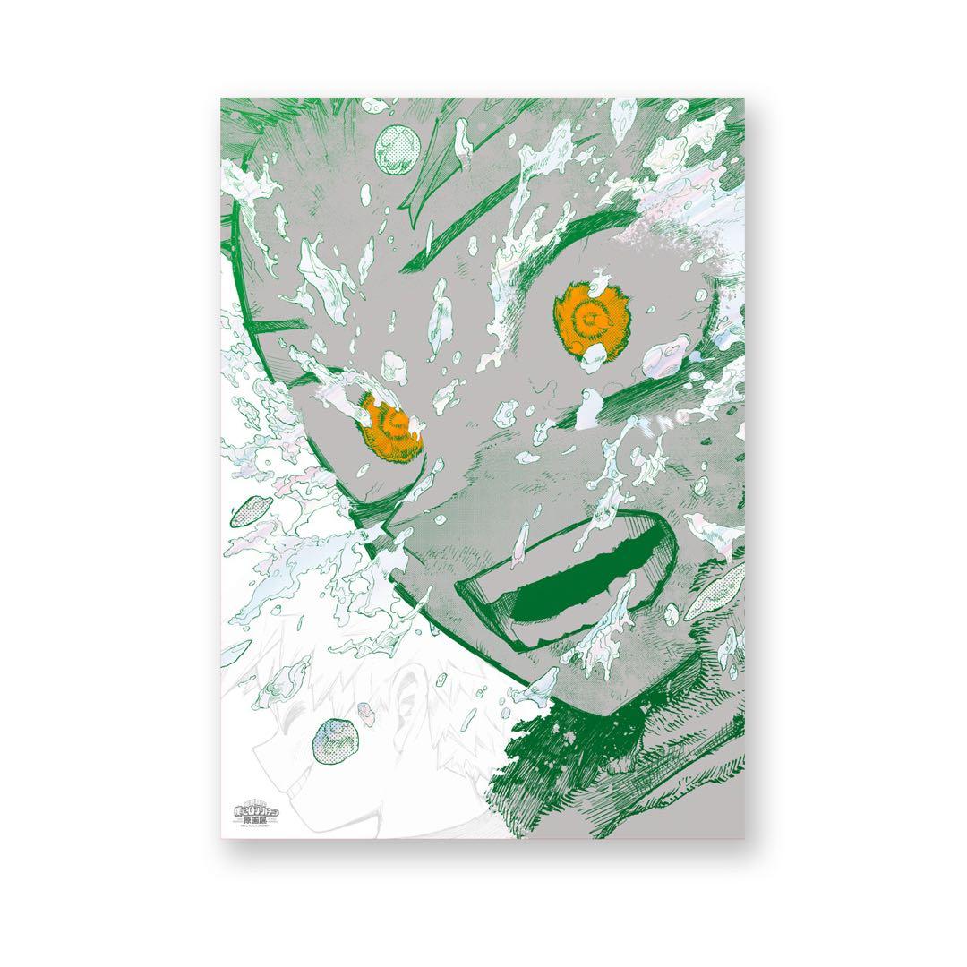 ヒロアカ原画展 A2アートポスター 2枚セット The Beginning