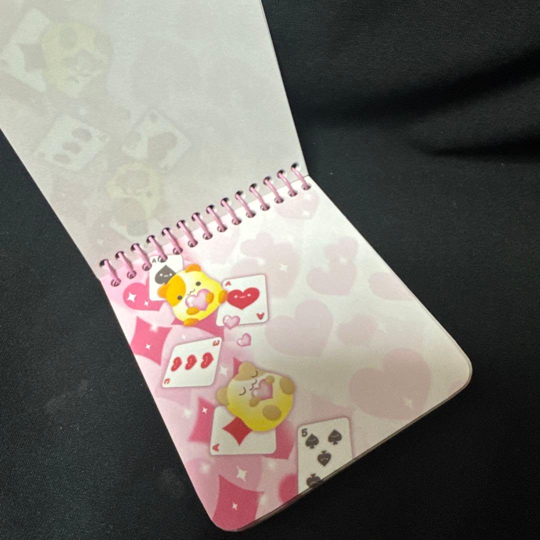 サンエックス　ぽてはむ　ミニ　メモ帳　リングメモ　平成レトロ　平成　女児　レア