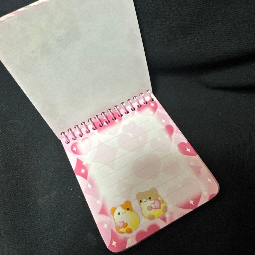 サンエックス　ぽてはむ　ミニ　メモ帳　リングメモ　平成レトロ　平成　女児　レア