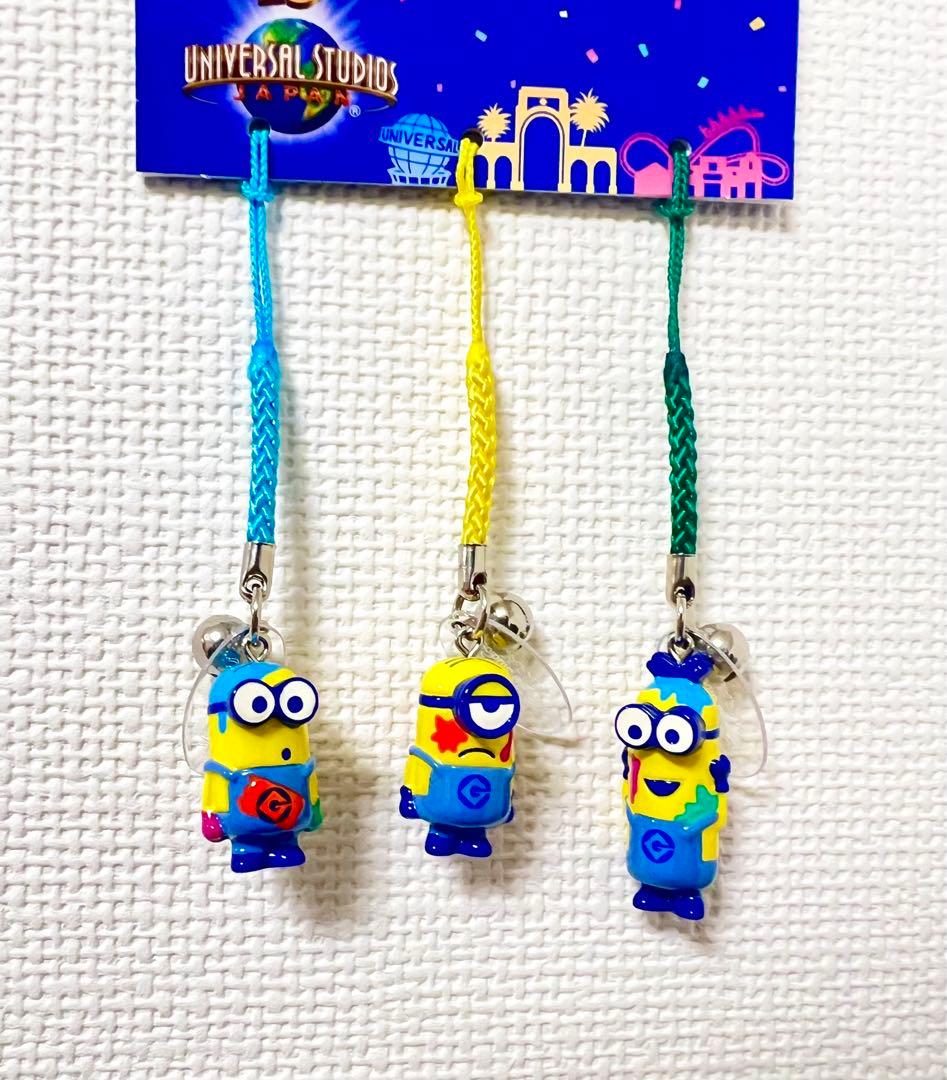 USJ 15周年 ミニオン ミニオンズ キーホルダー ストラップ