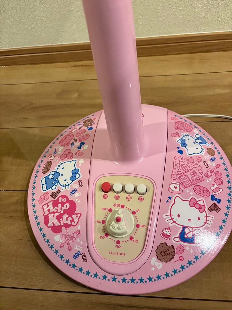 ハローキティ 扇風機 ピンク