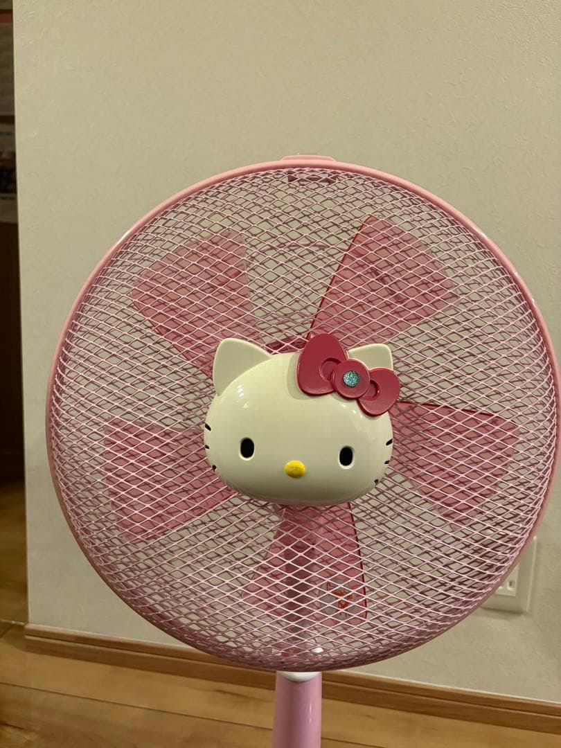ハローキティ 扇風機 ピンク