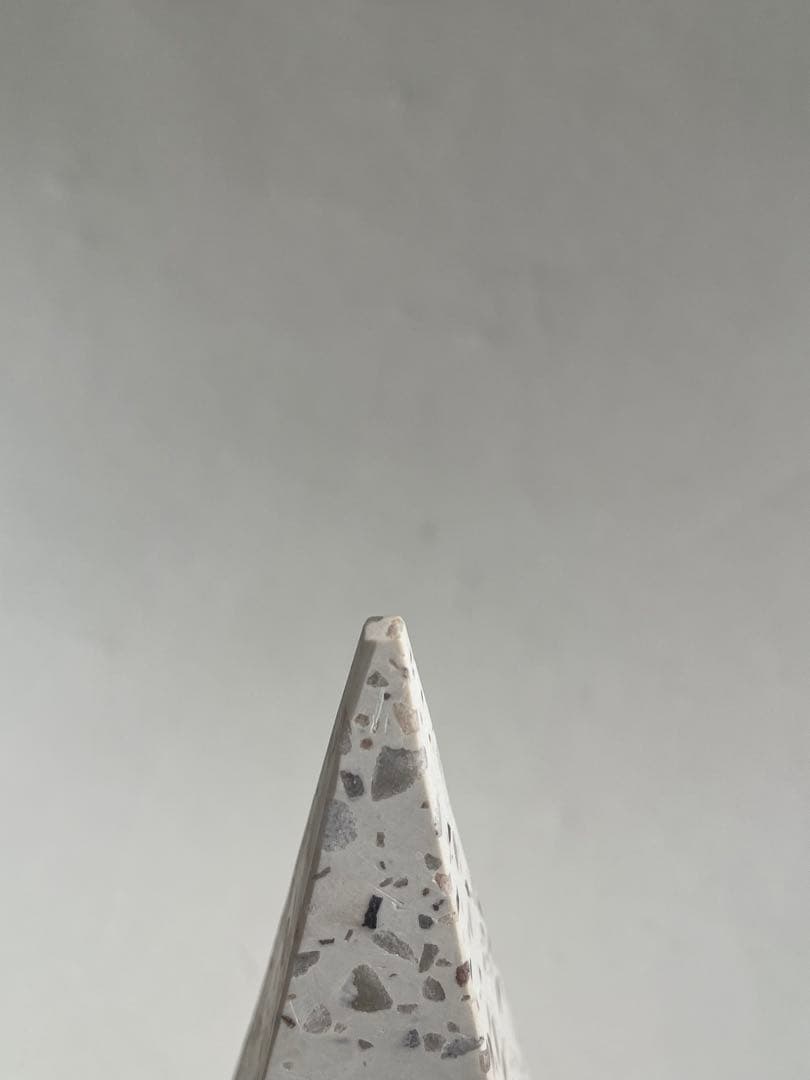 新品　テラゾーオブジェ3個セット　ブックエンド　　 検）コンランショップ