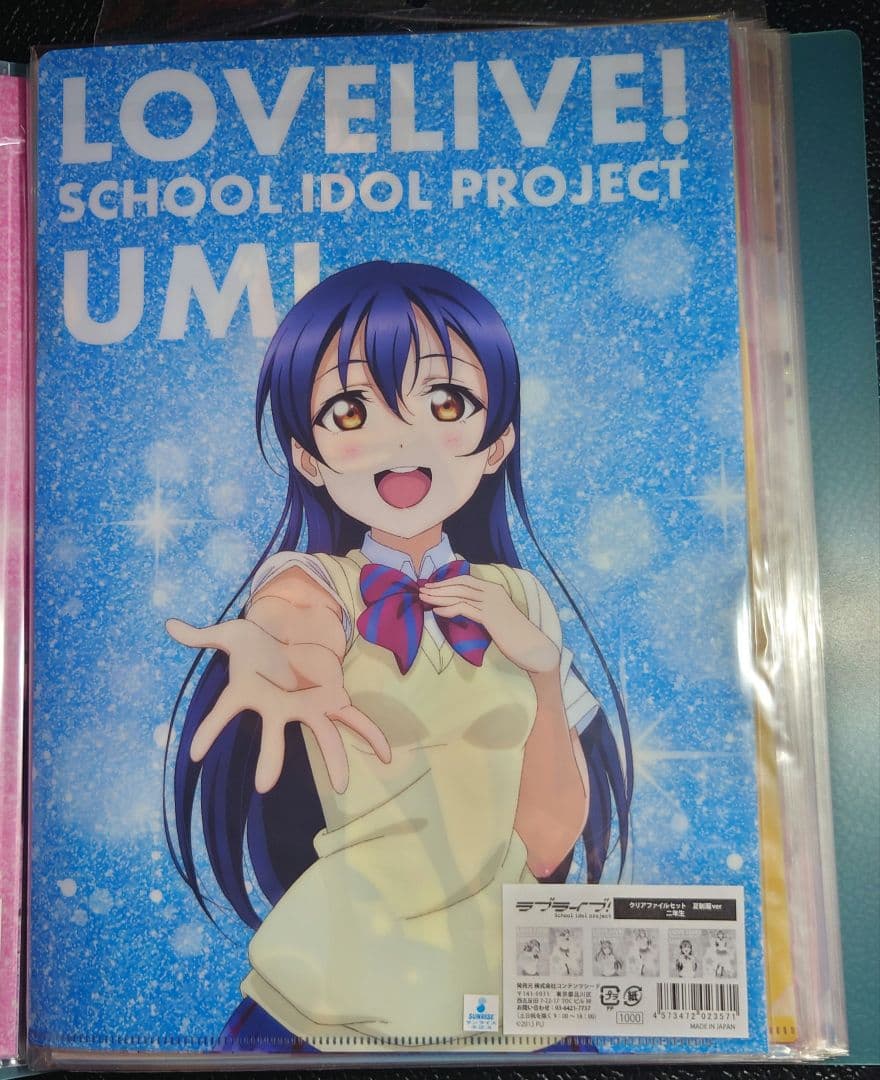 ラブライブ!　クリアファイル　まとめ売り②　μ's