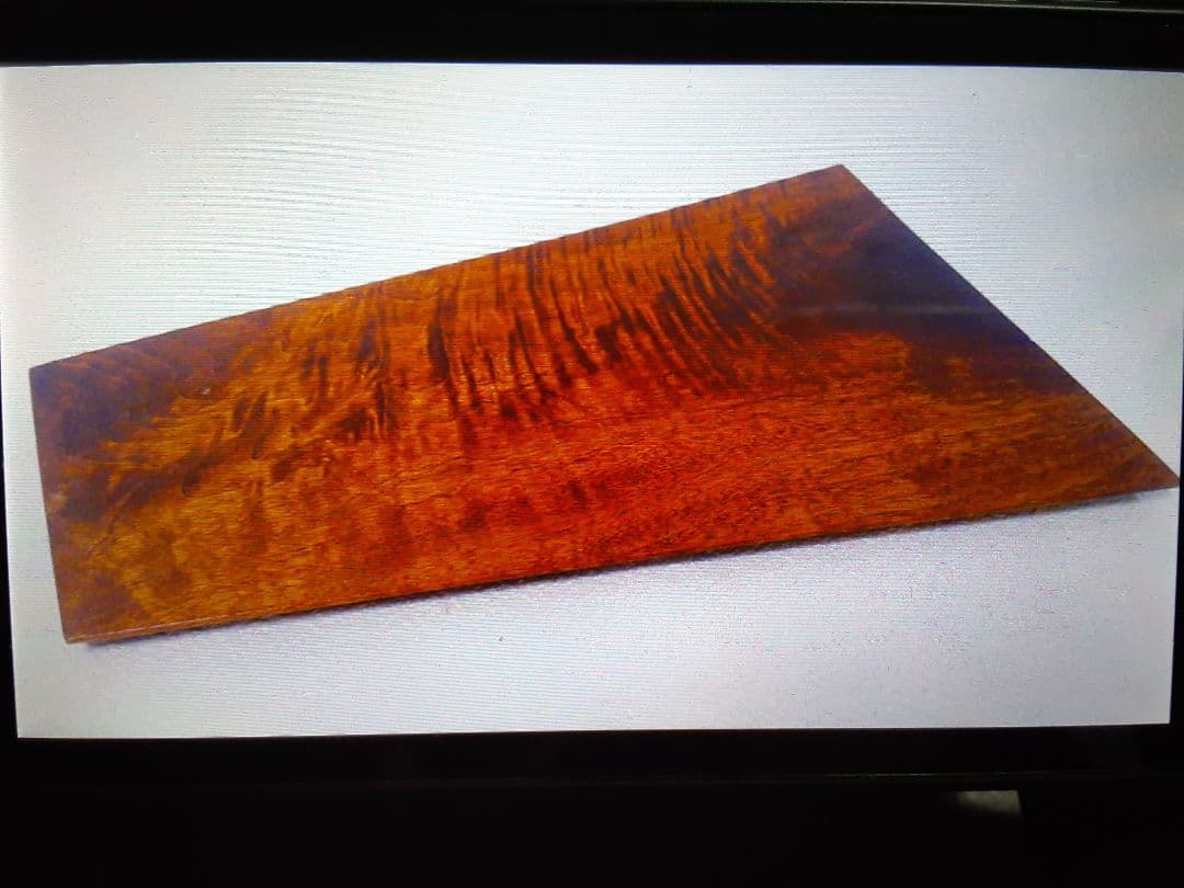 モミジ杢拭き漆プレート3枚セット