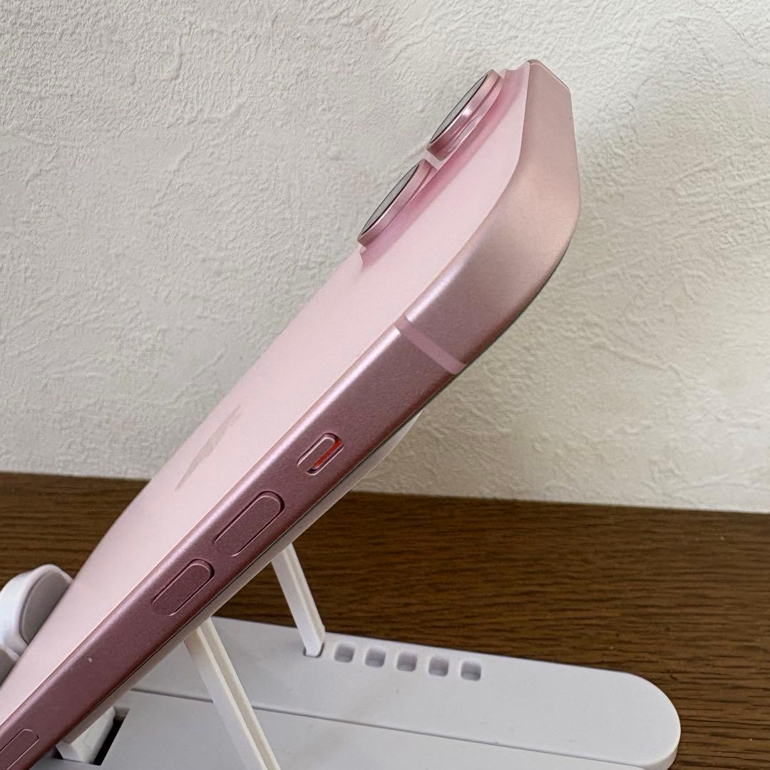 【美品】　iPhone15 ピンク　128GB