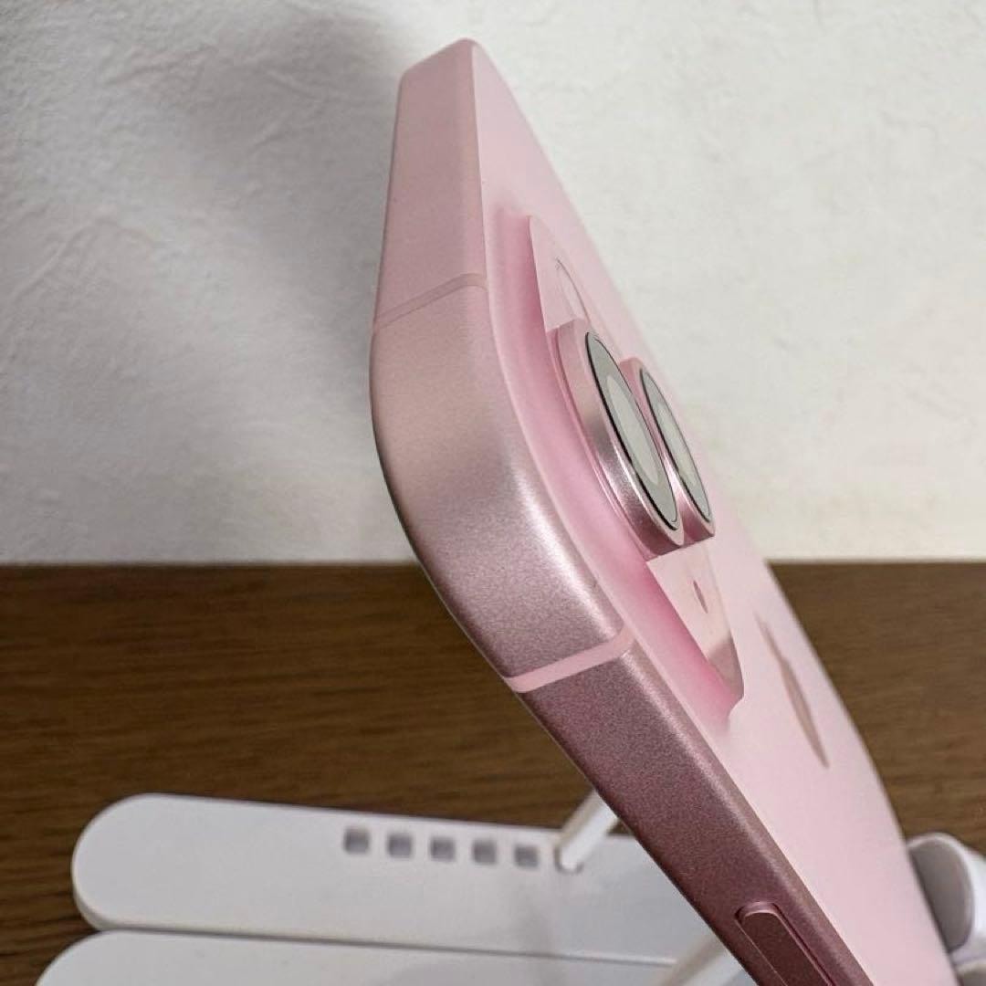 【美品】　iPhone15 ピンク　128GB