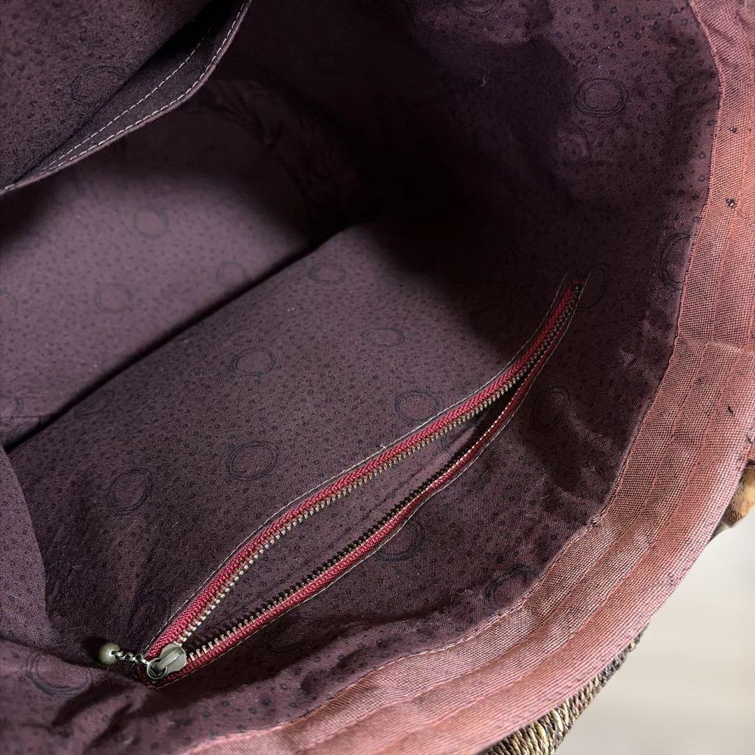 パッチワークデザイン トートバッグ　着物生地