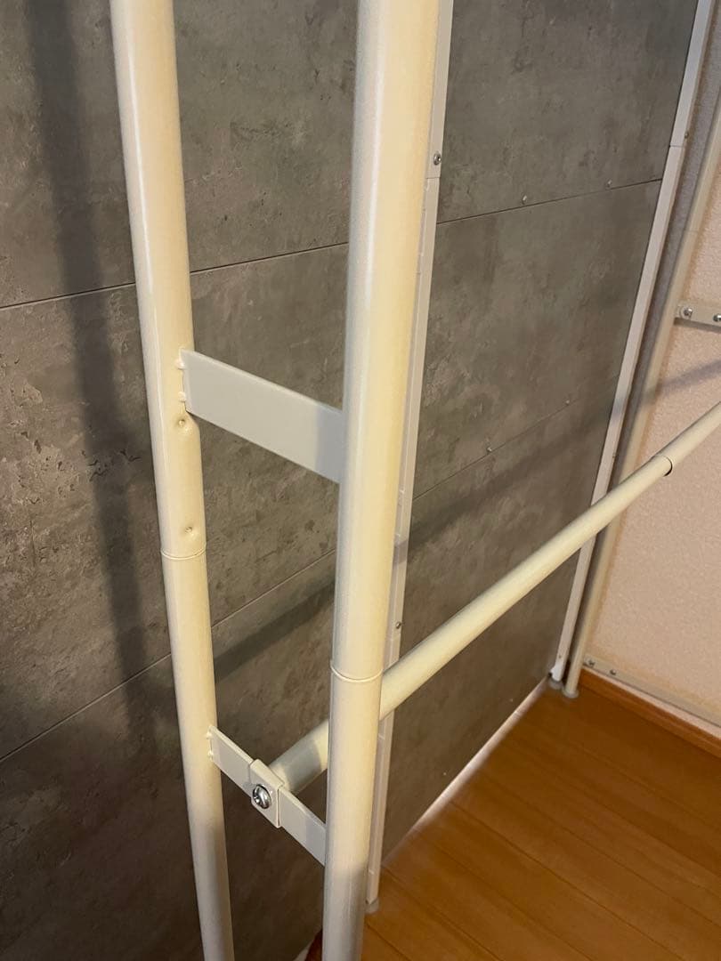 相模原【直接受取り優先】突っ張りクローゼットハンガーラックワイド 衣類収納