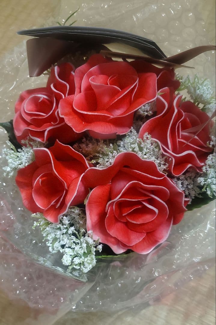 EMILIO ROBBA プリザーブドフラワー 赤いバラ