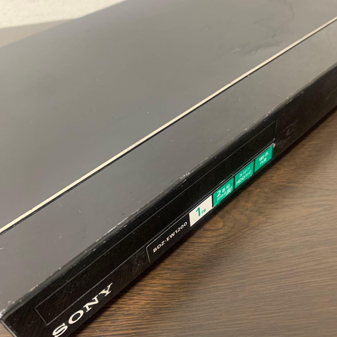 SONY BDZ-EW1200 1TB 2番組録画 Wi-Fi 動作品