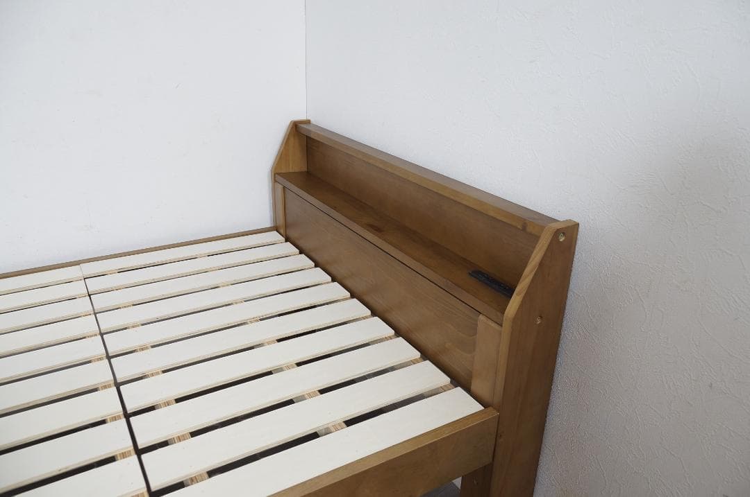 送料無料【新品】セミダブルベッド アウトレット