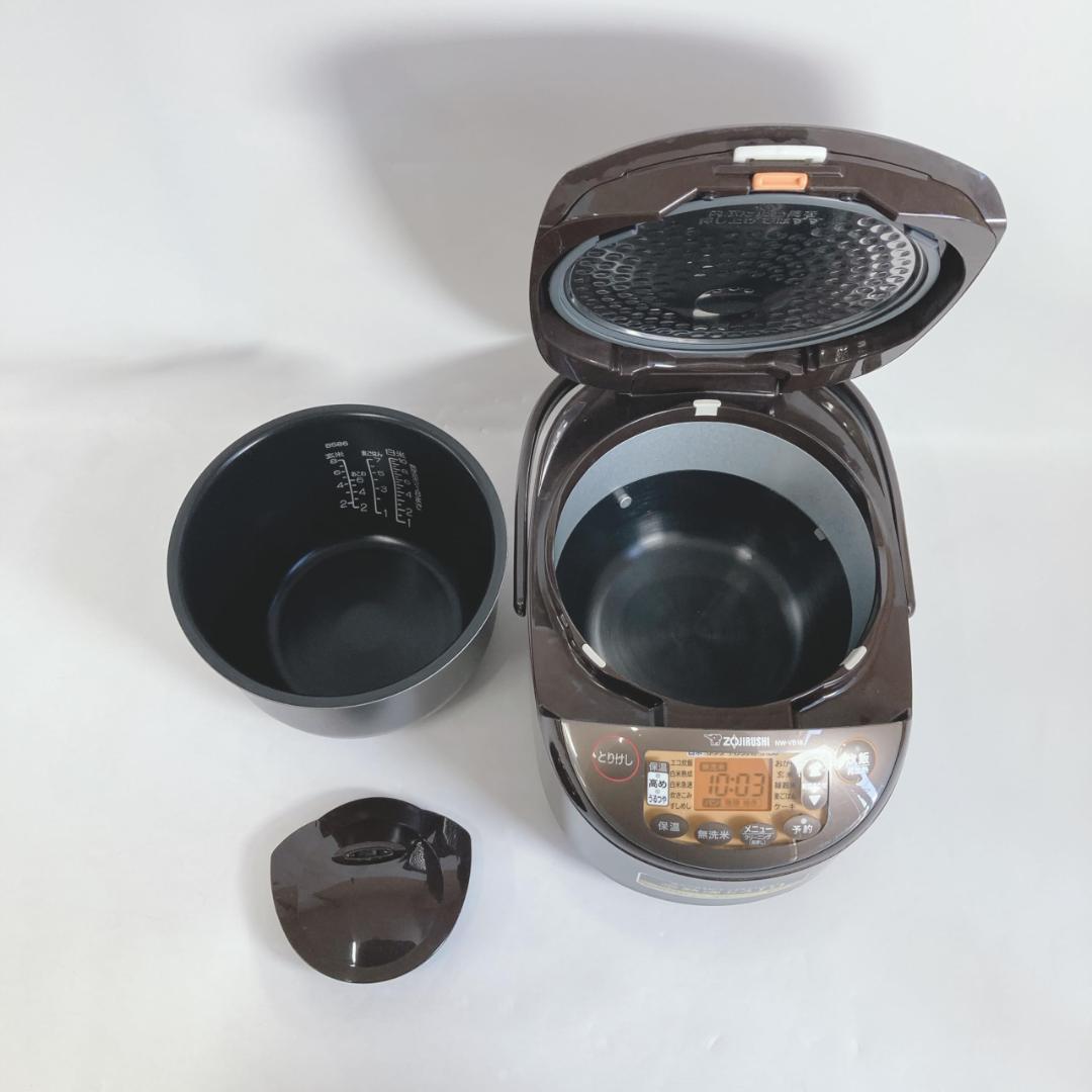 象印マホービン 炊飯器 1升 ブラウン NW-VB18-TA